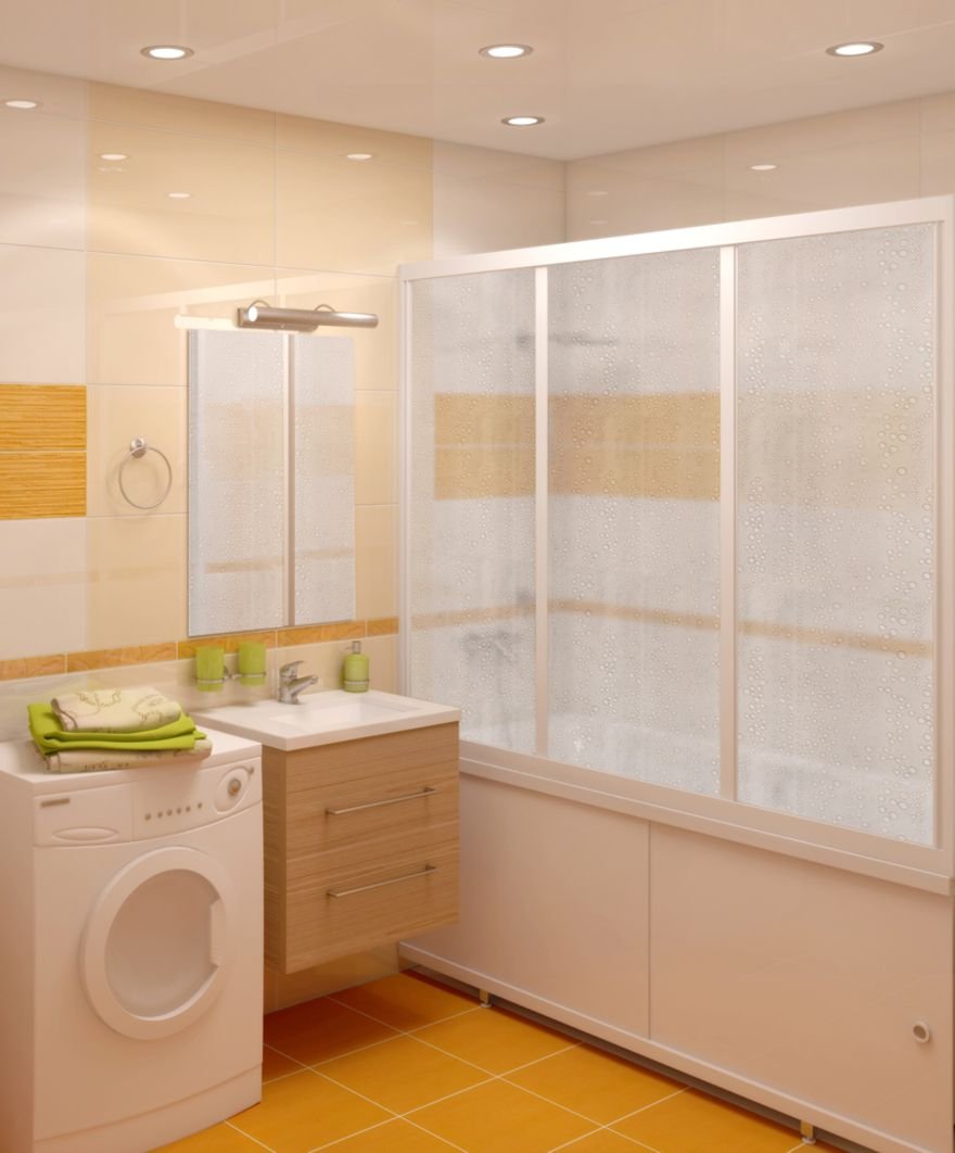 Метакам шторка на ванну Классик 170