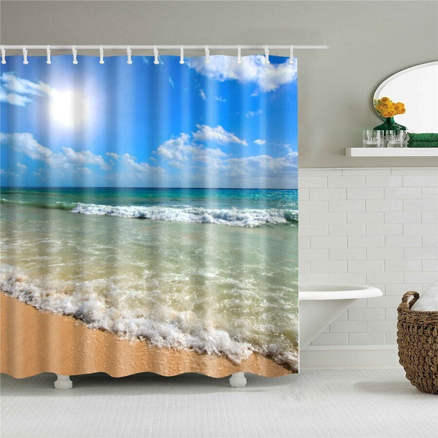 Штора для ванной комнаты «Shower Curtain» 3d