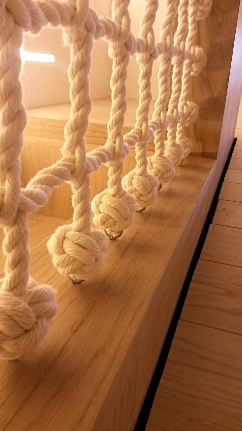 Декоративный канат в интерьере