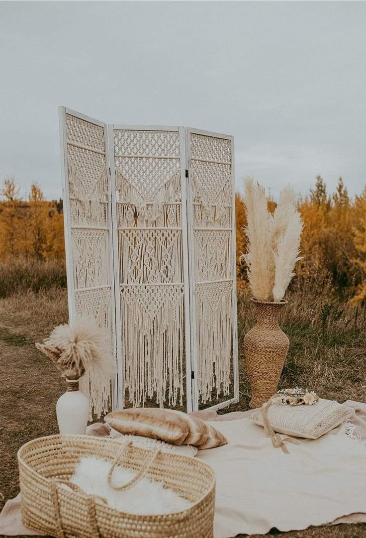 Ширма макраме