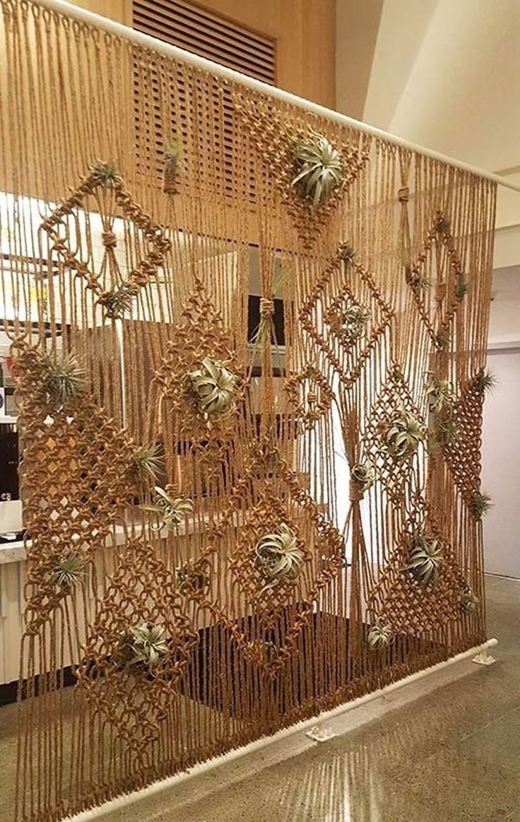 Перегородка из каната