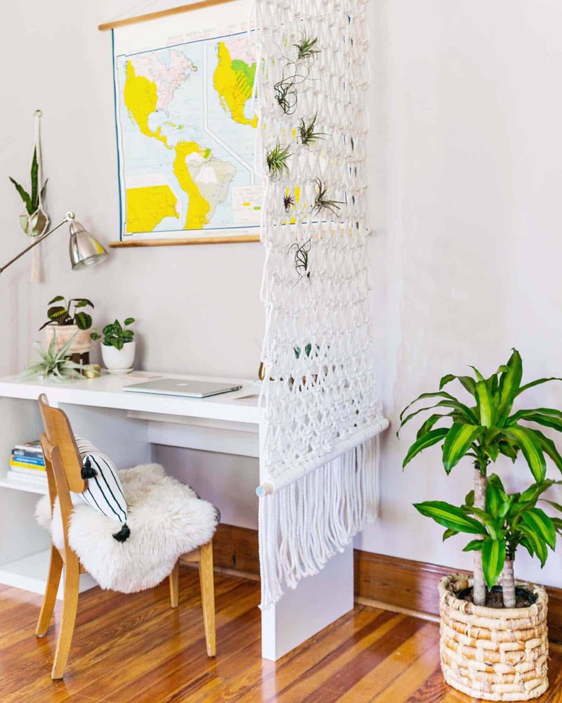 Плетеные перегородки для интерьера