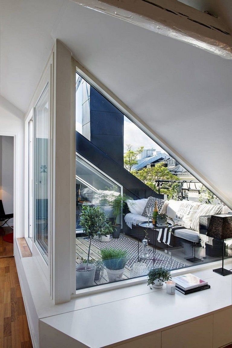 Панорамное остекление мансарды