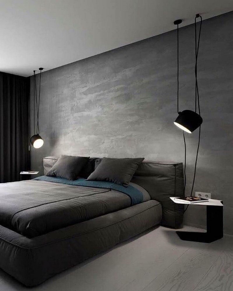 Спальня в стиле тотал тотал Блэк