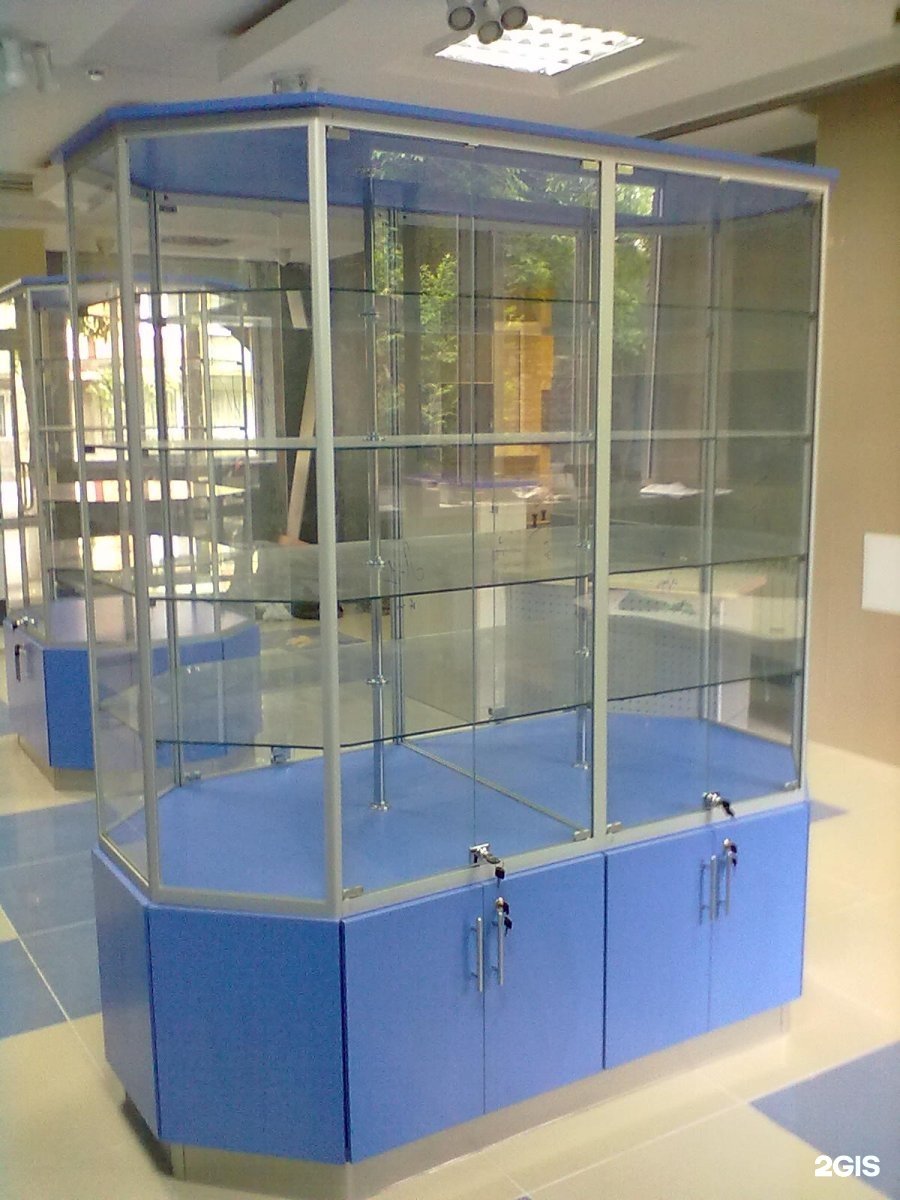 Стеклянные витрины