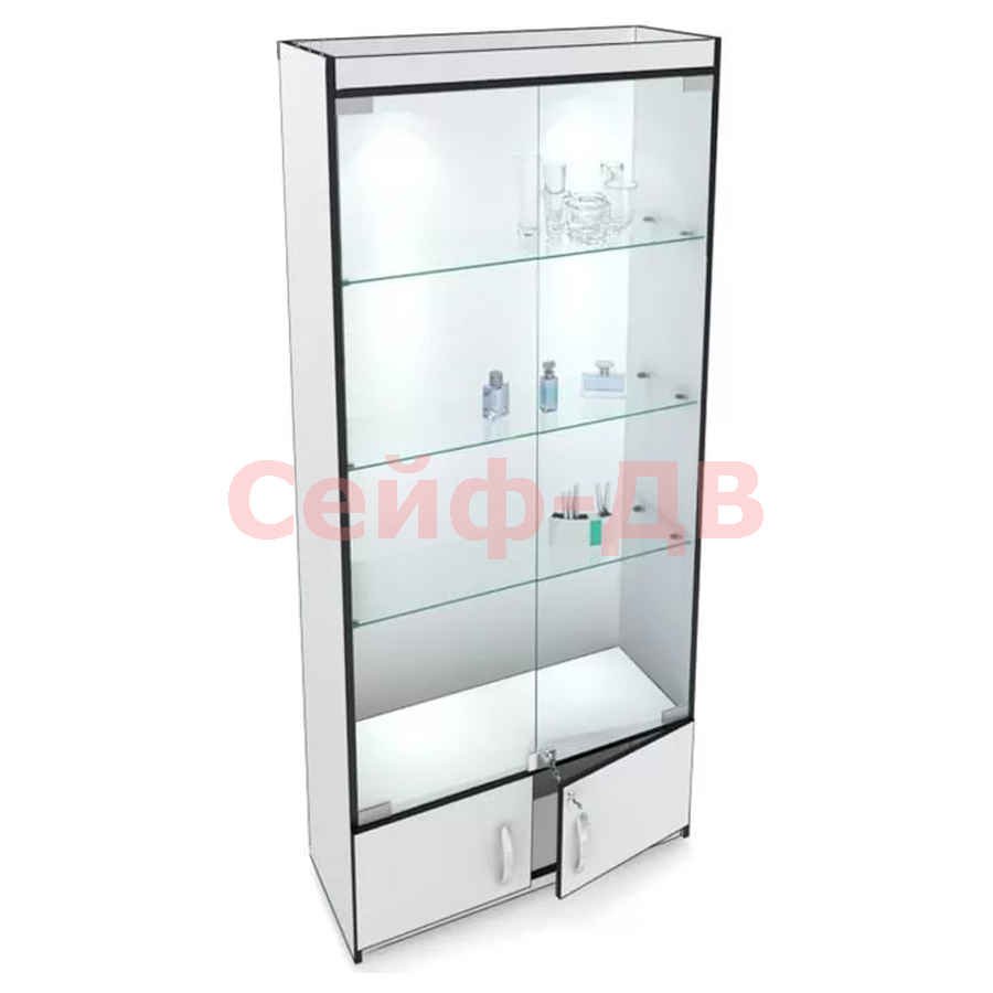Витрина с распашными стеклянными дверцами модель 20527