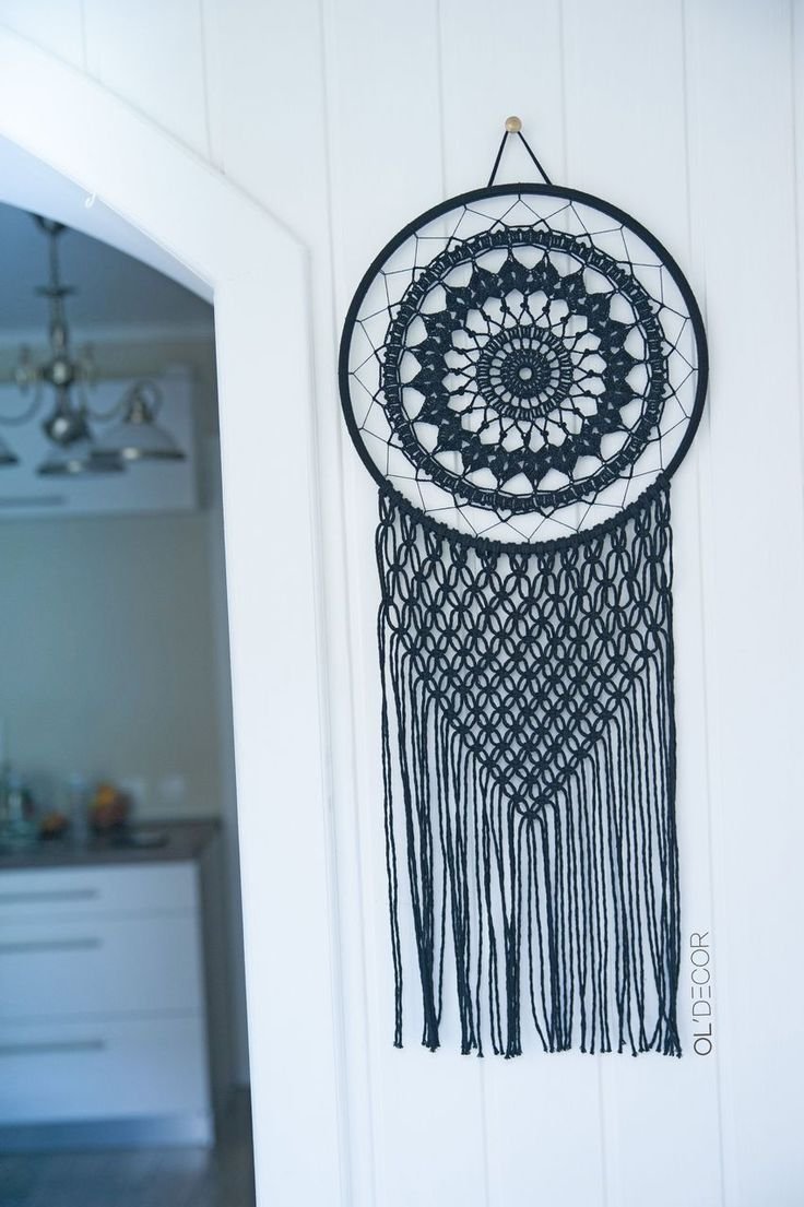 Ловец снов макраме