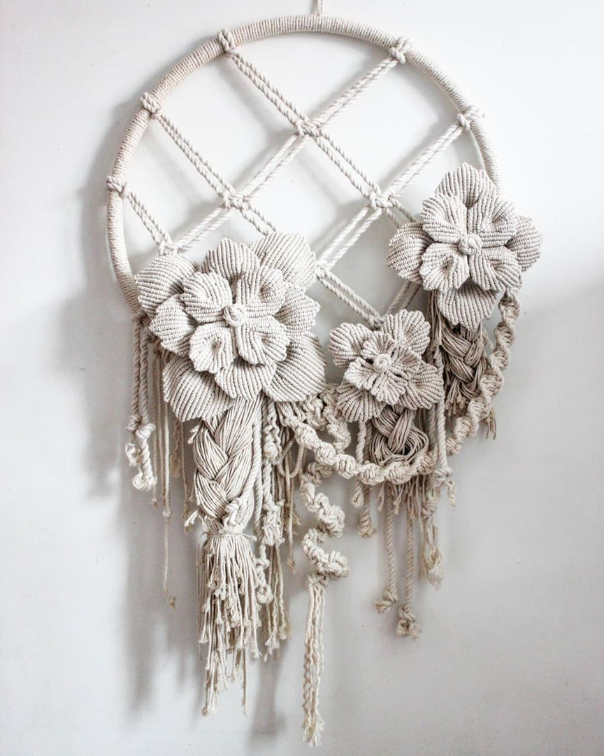 Панно макраме