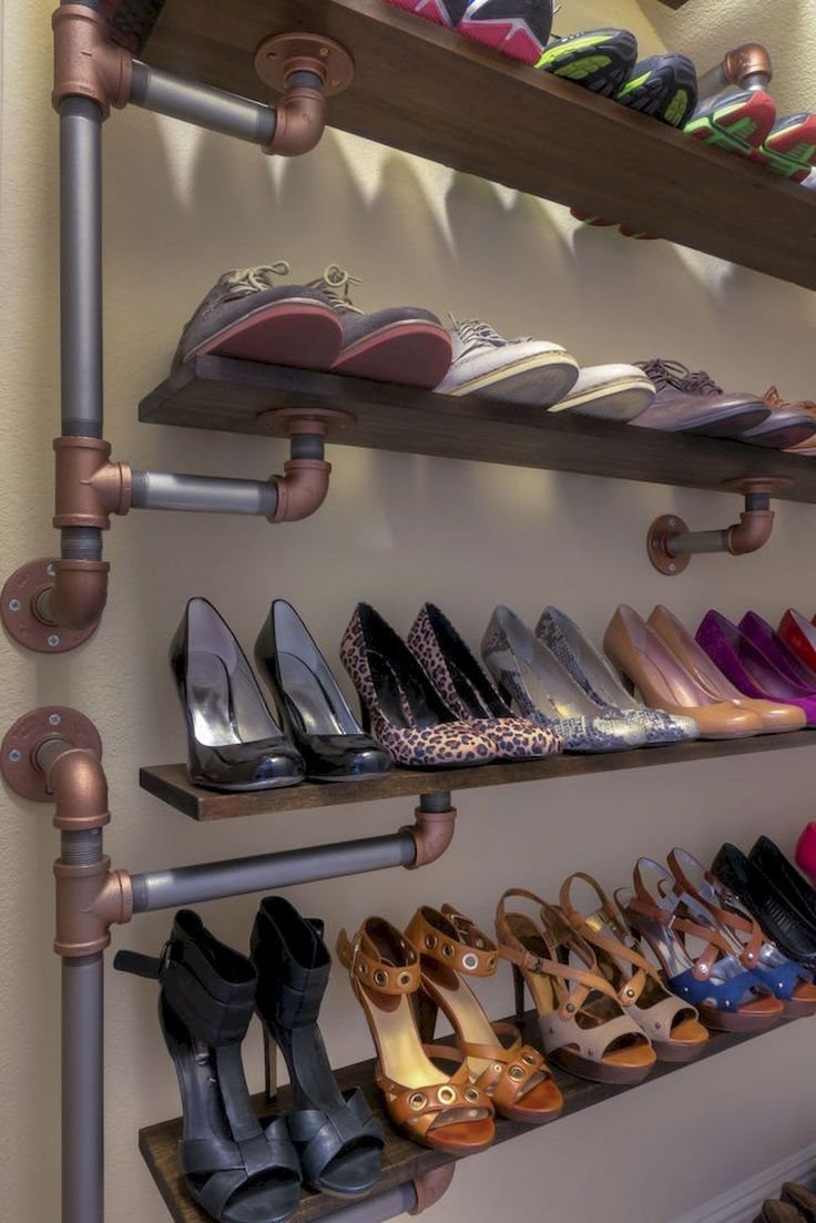 Оригинальные обувные полки