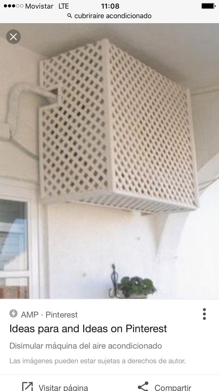 Решетка короб для кондиционера