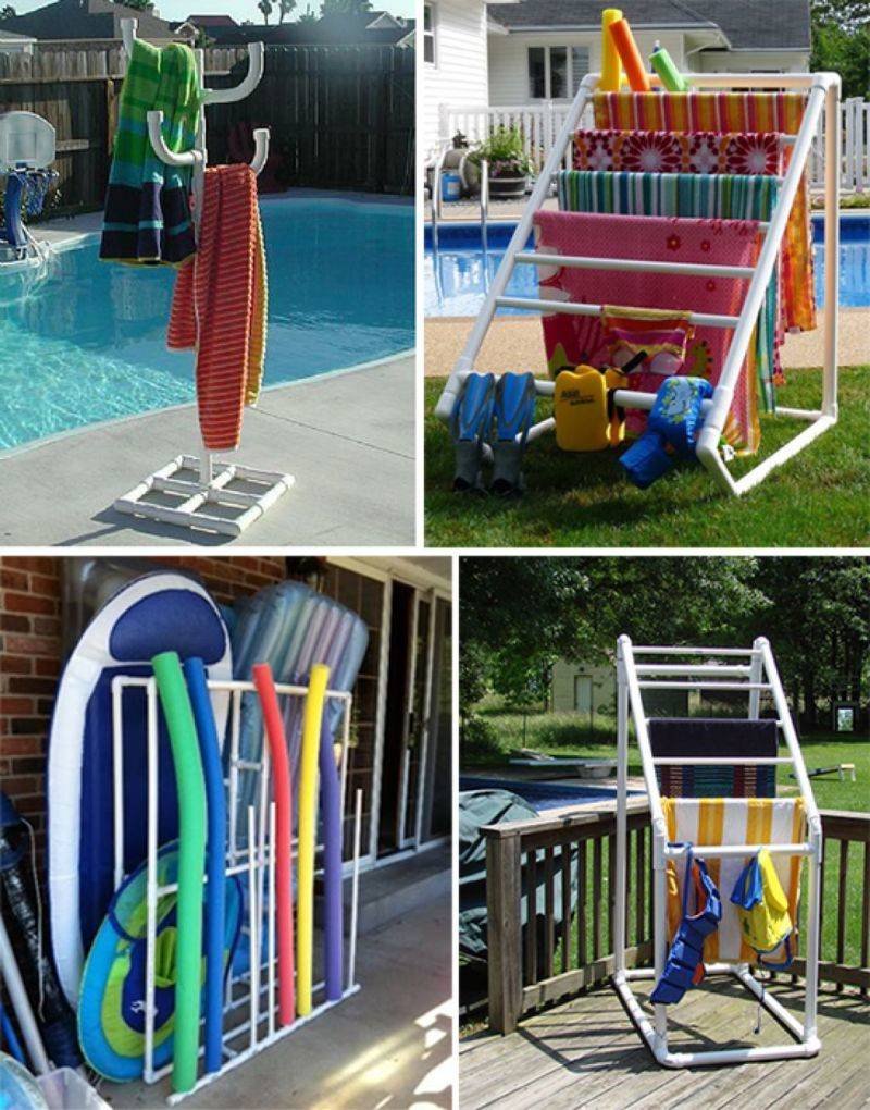 Изделия для сада из ПВХ труб