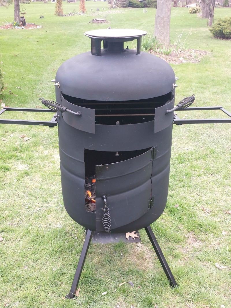 Под казан с газового баллона 25л