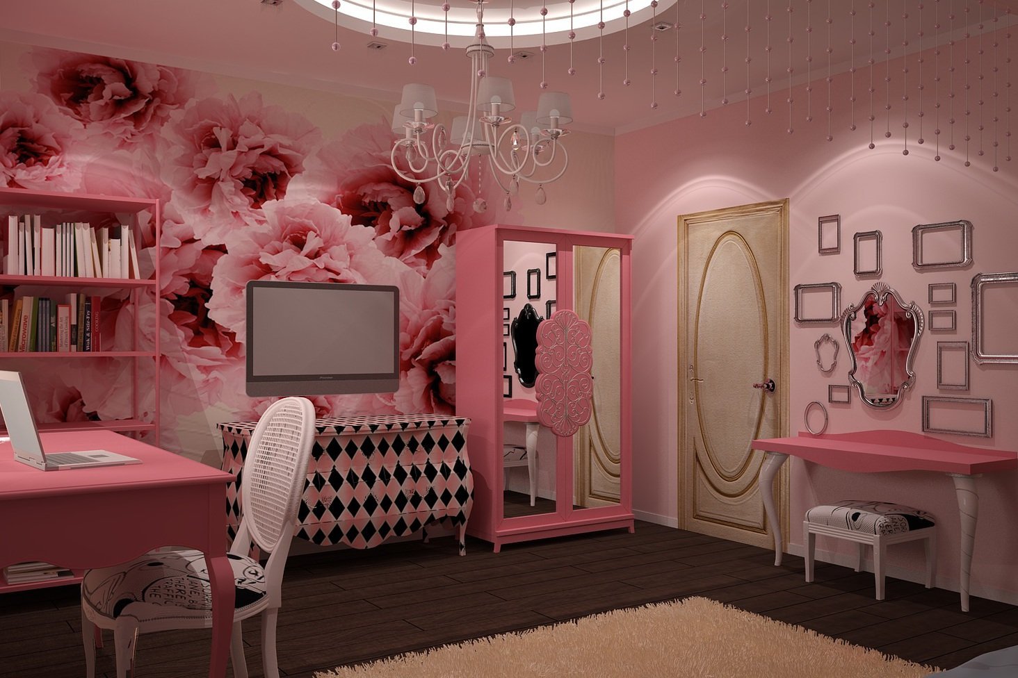 Комната в розовых тонах. Комната для девочки. Декор комнаты для девушки. Красивые комнаты для девочек. Красивая комната для девочки подростка.
