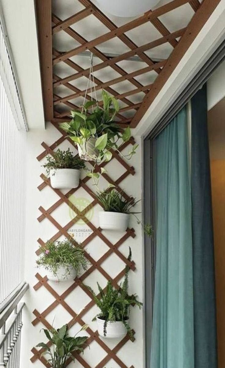 Декор балкона