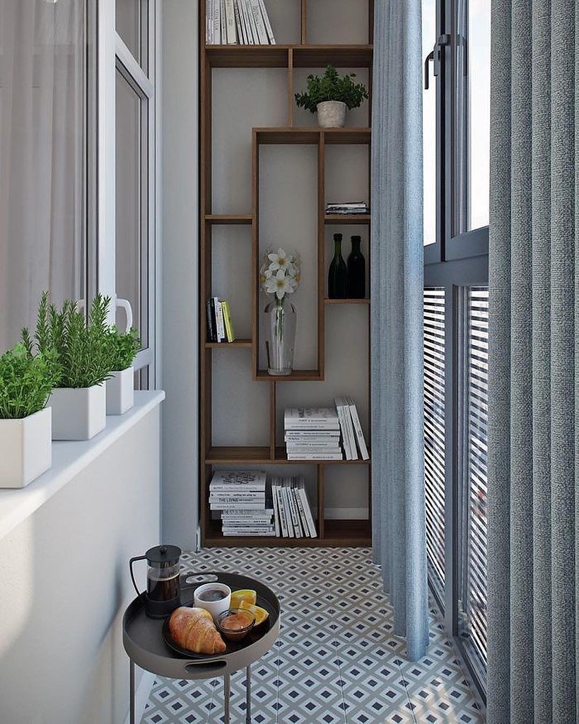 Стеллаж на балкон