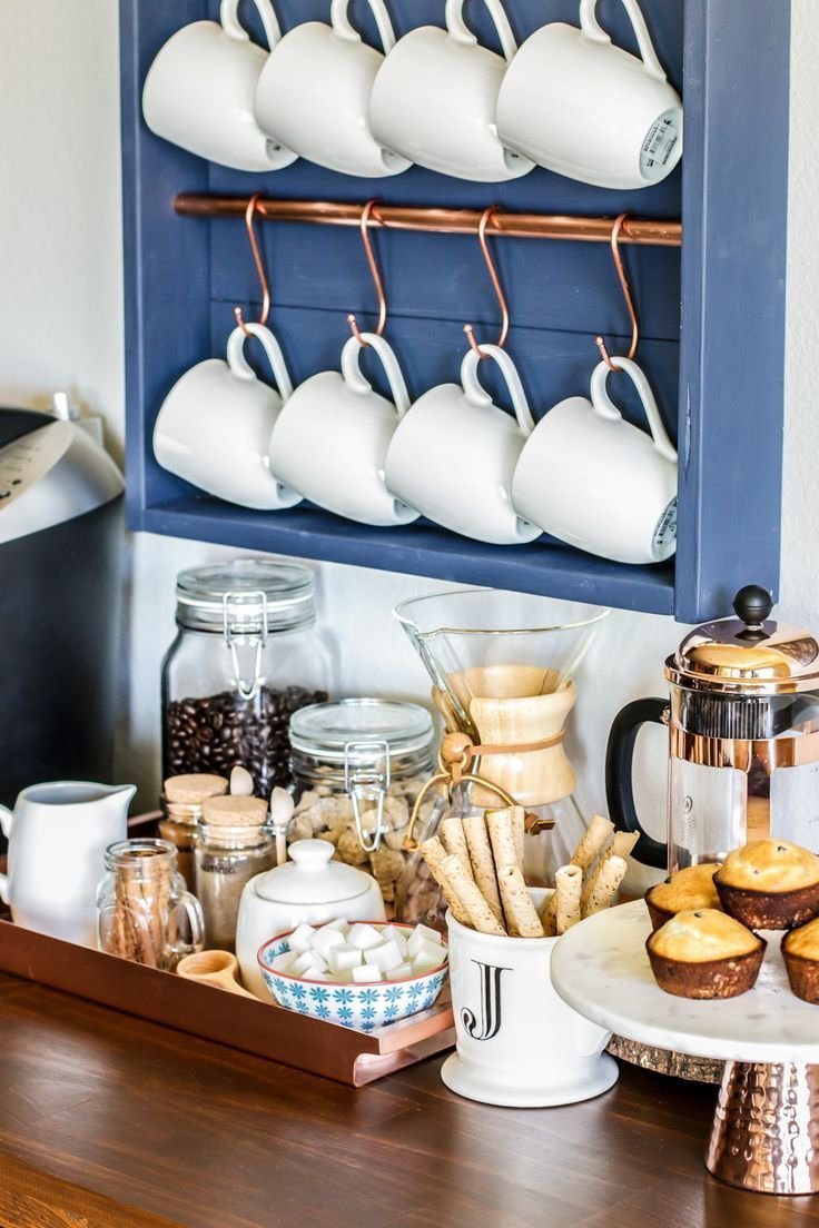 Уголок для чаепития на кухне