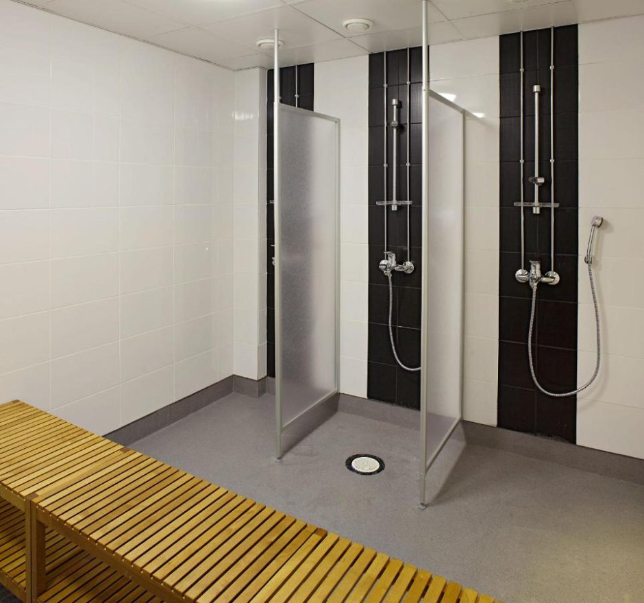 Душевые помещения