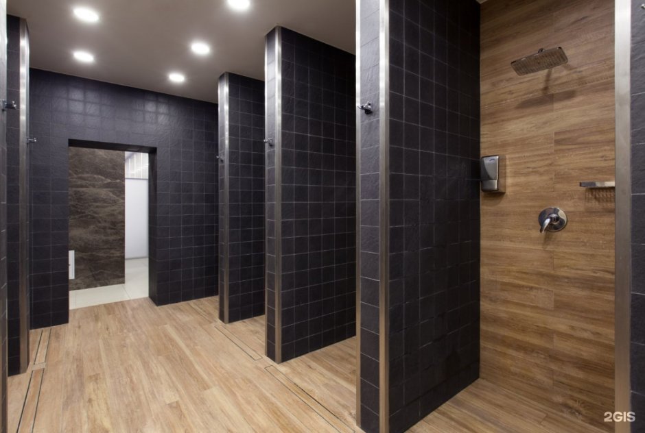 Душевая в спортзале