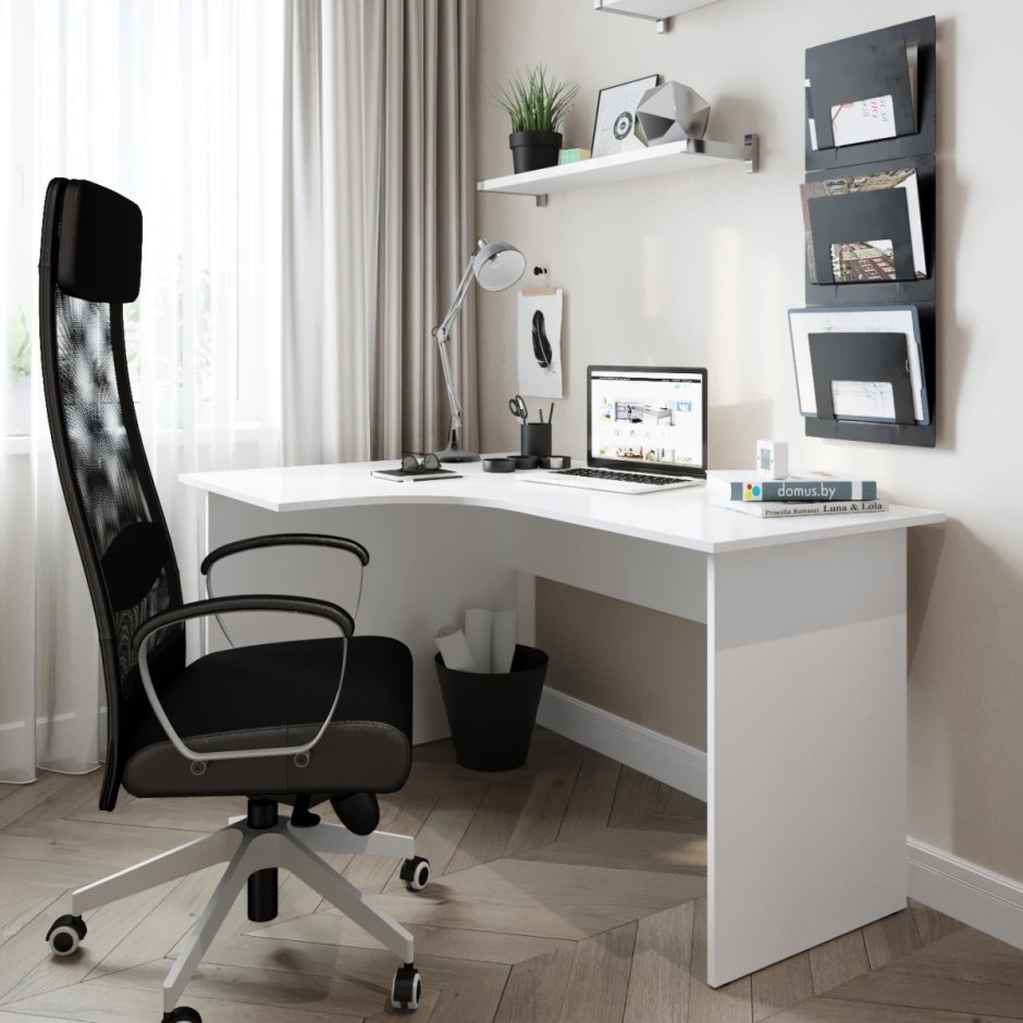Домус стол письменный белый