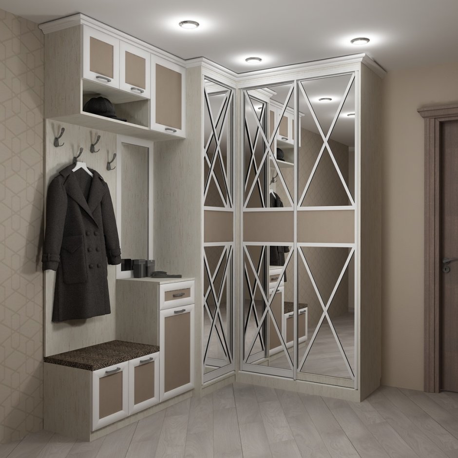 Шкаф купе в коридор