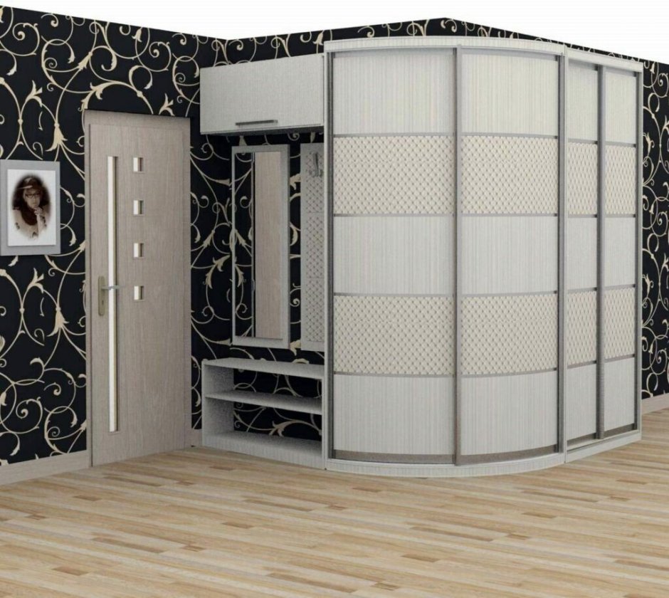 Радиусный шкаф купе Радион