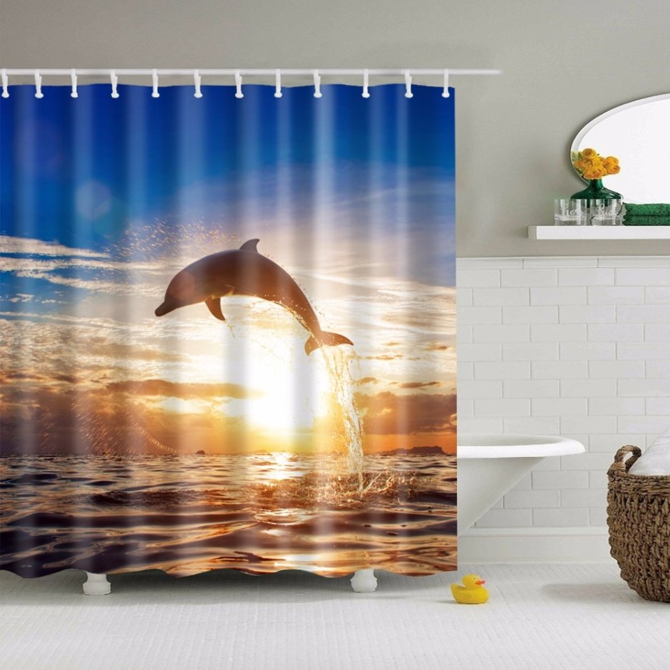 Штора для ванной Shower Curtain 3d-a1-110