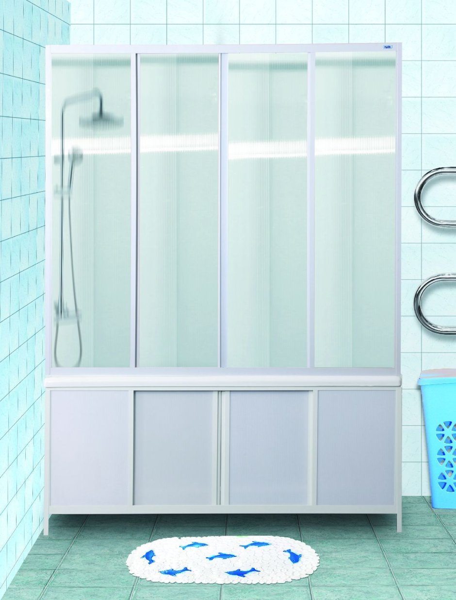 Пластиковое ограждение для ванной