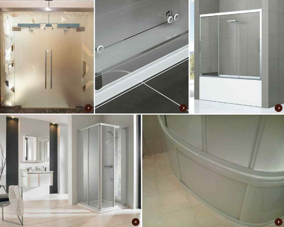 Шторки на ванну раздвижные пластиковые