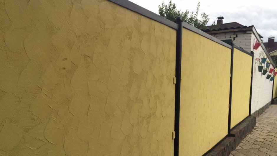 Забор под короед