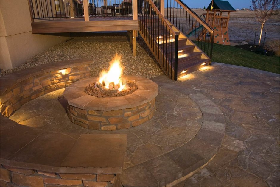 Кострище Каменное ландшафт