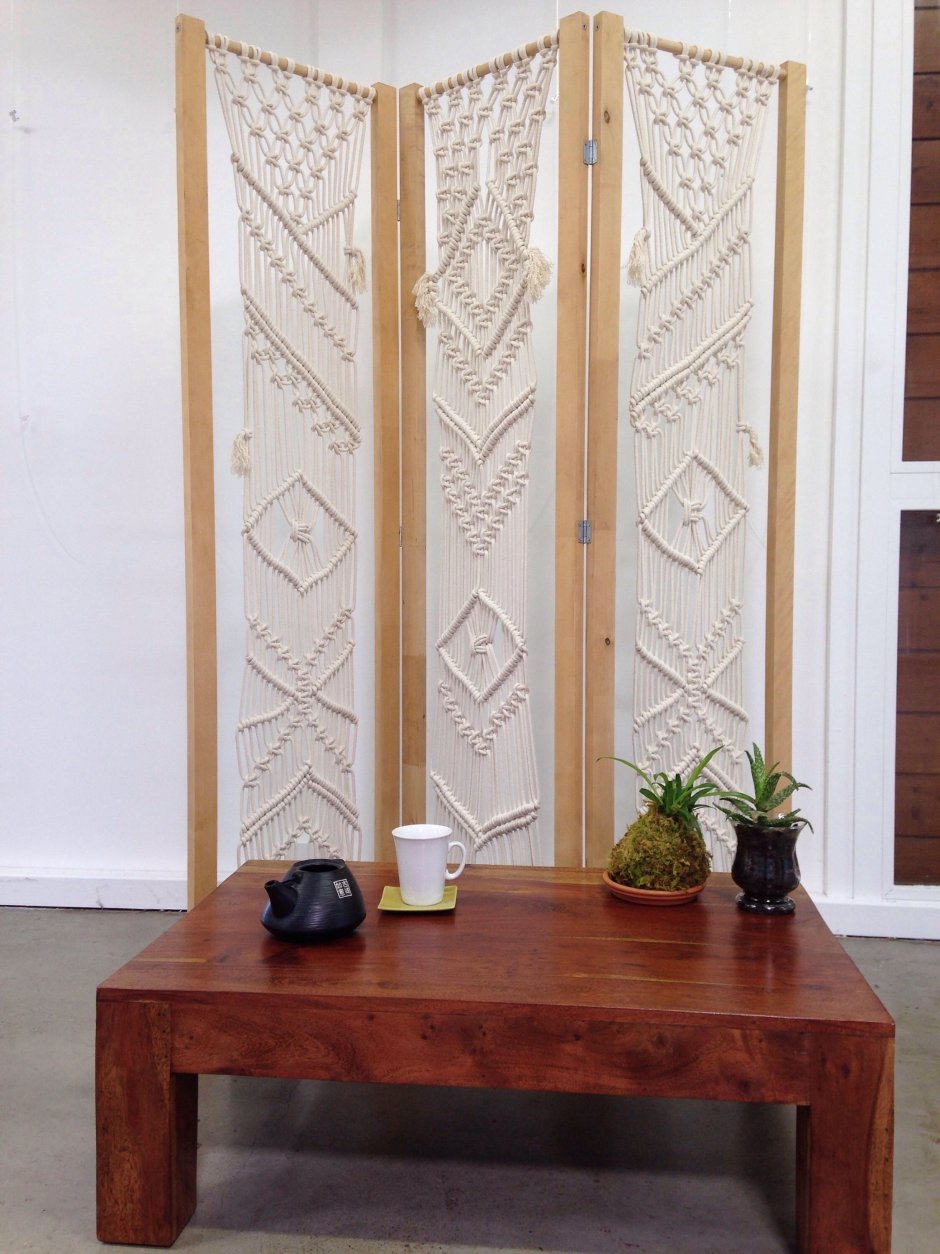 Ширма макраме