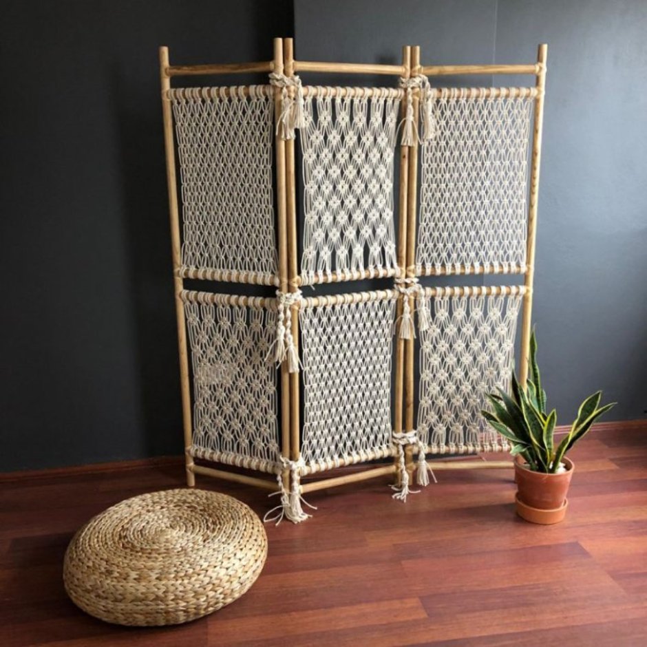 Ширма макраме