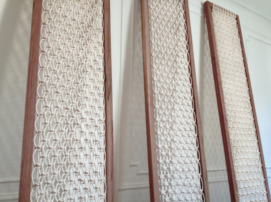 Перегородка макраме