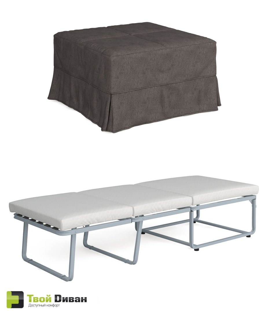 Пуф-кровать Клио лама 04