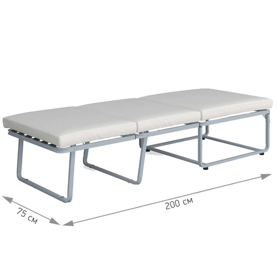 Пуф-кровать Клио лама 04