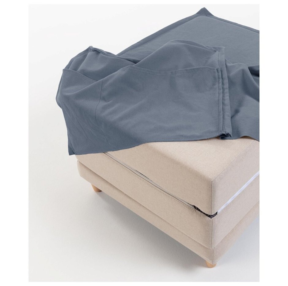 Пуф-кровать Lizzie серый