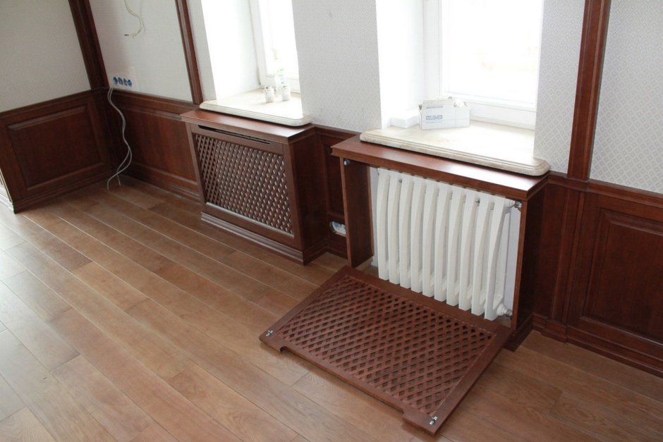 Обшивка батарей отопления