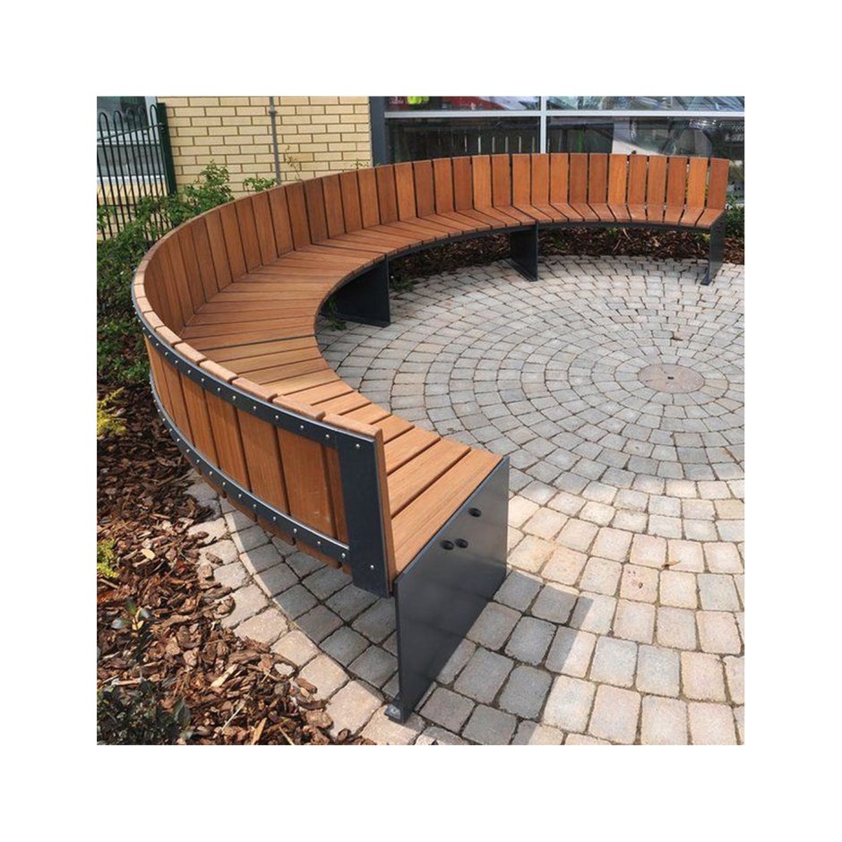 Скамья полукруглая