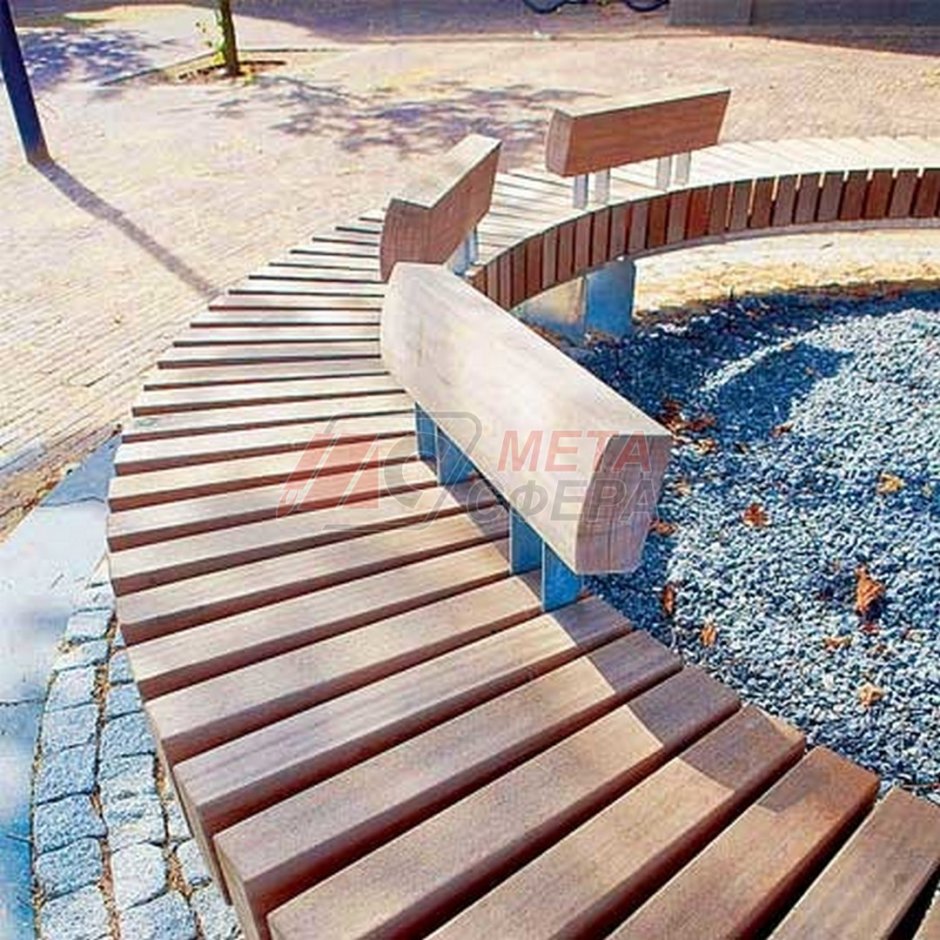 Садово-Парковая скамейка «дуга»