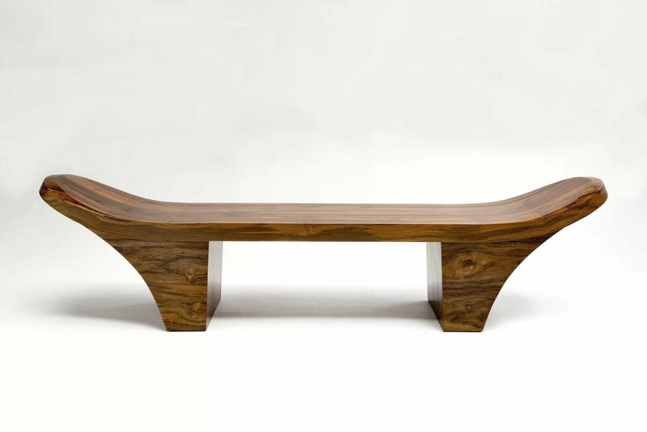 Дизайнерские лавочки из дерева