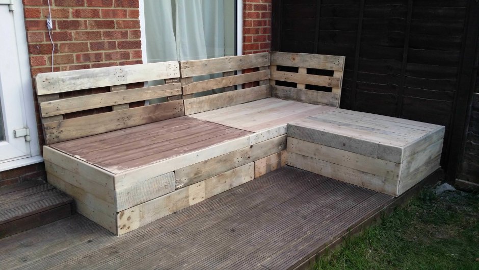 Мебель из паллет в стиле лофт