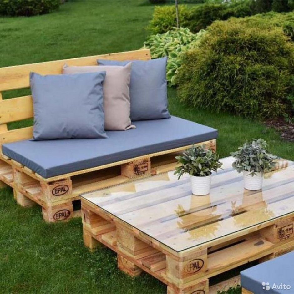 Мебель из европаллетов