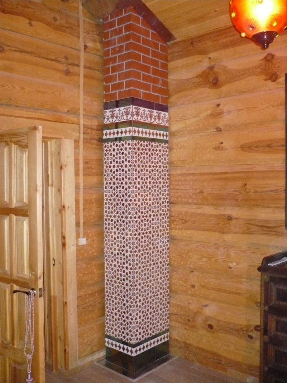 Декорирование труб отопления