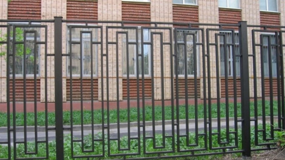 Забор металлический сварной