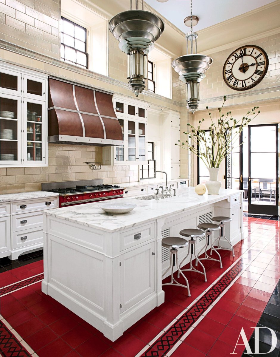 Кухня в стиле американского ретро