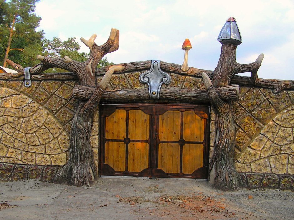 Арт бетон скульптуры Берендеево