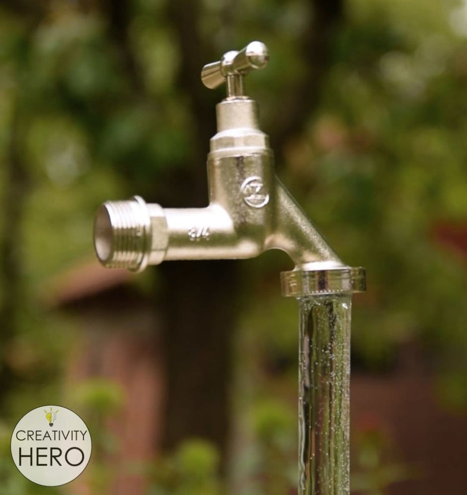 Водяной кран декоративный