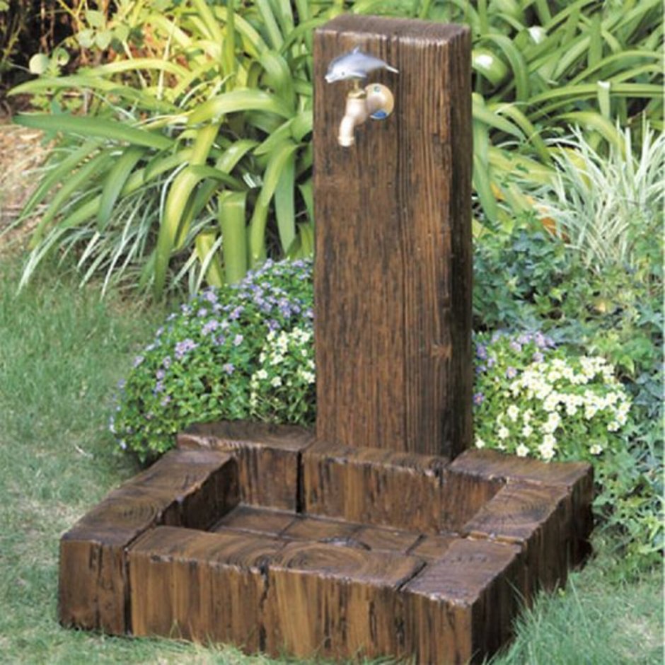 Садовый кран на даче