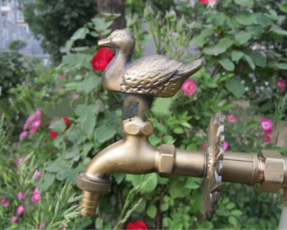 Кран садовый декоративный