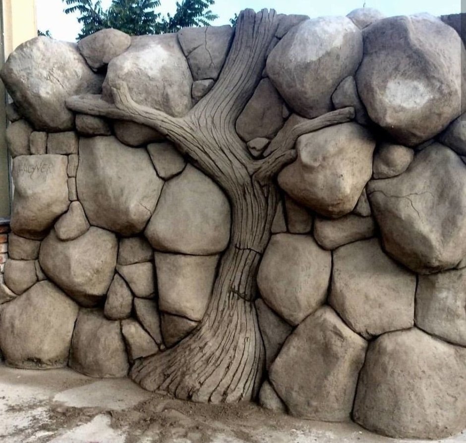 Арт бетон имитация камня